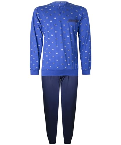 Navigare Pigiama Uomo Cotone Jersey 141628 Bluette L