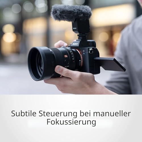 Sony SEL35F14GM-35mm F1.4G Master Objektiv für Vollformat & APS-C(Premium Festbrennweite,lichtstark &kompakt,E-Mount,ideal für Reportage,Porträt &Low-Light,kompatibel mit A7-Serie,ZV-E10,A6400,A6700)