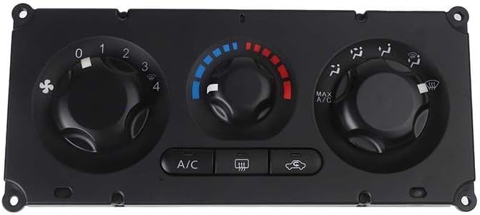 Air Conditioner Switch for Nissan for Frontier for Navara-D40 2007-2012 AC Heater Control Switch 27510-JS60B Direct Replacement Front Dashboard Climate Control Part