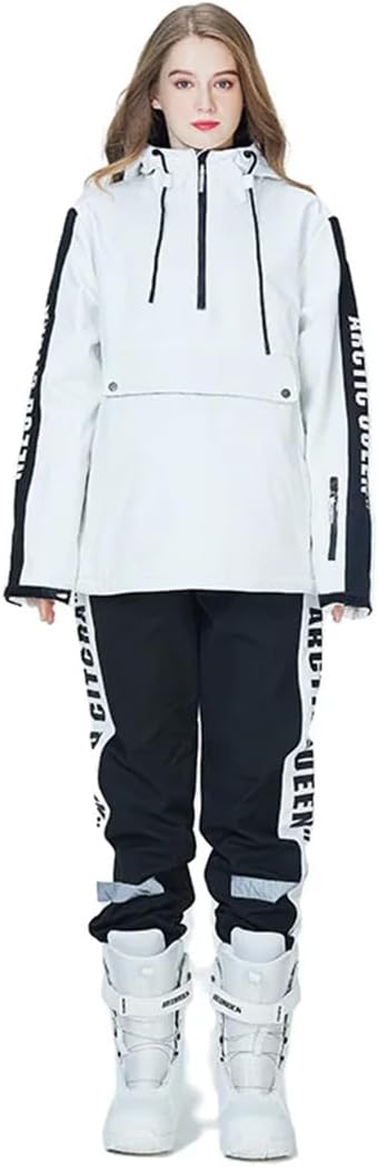 Men Women Ski Suit Winter Outdoor Waterproof Windproof Ski Costumes Warm Snowboard Jacket Hoodies