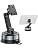APPS2Car CarPlay Screen Mount for Dashboard & Windshield, Twist-Lock Suction Cup with Dual-Axis Adjustable Arm, Tool-Free Installation, Compatible with 7-11" Portable CarPlay Screens, Dash Cams & GPS