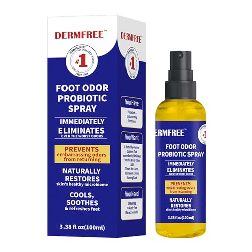 Spray Refrescante Intenso para Pies - Frescura Duradera 24h | Combate Olores | Calma Pies Cansados | 100ml/3.38 fl oz