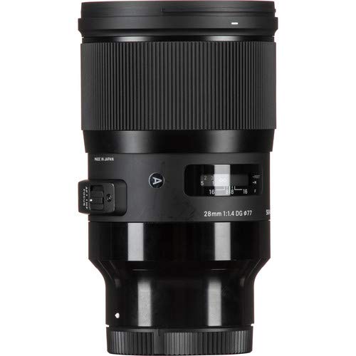 Amazon.com : Sigma 28mm f/1.4 DG HSM Art Lens for Sony E with