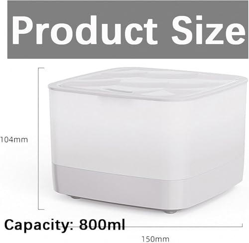 Diffuseur d'huiles essentielles 800 ML avec veilleuse 7 couleurs relaxante - 4
