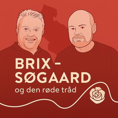 『Brix & S&oslash;gaard og den r&oslash;de tr&aring;d』のカバーアート