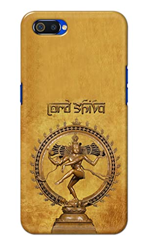 Image of PRINTFIDAA Lord Shiva As Nataraj Printed Designer Hard Case for Realme C2 / Oppo A1K, RMX1941, CPH1923 Back Cover -(e) RPM1004