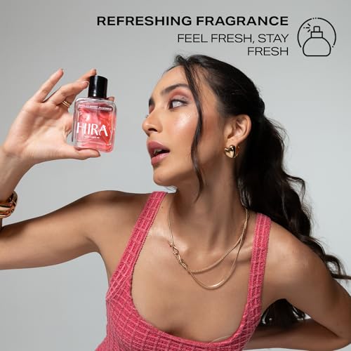 Image of HIRA Spoiled Sweet Concentrate for Women 5 ml Pocket Perfume Spray | 8 Hours Long-Lasting Eau de Parfum Luxury Premium Fragrance | Pocket-Friendly, Travel Size | Pear, Hazelnut & Vanilla Scent | Great For Everyday Use