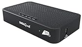 DIGIQUEST Decoder tivùsat Classic Q10 | Ricevitore satellitare HD tivùsat | Mediaplayer, Telecomando 2 in 1 e Smartcard tivùsat inclusa | HDR10/ HLG