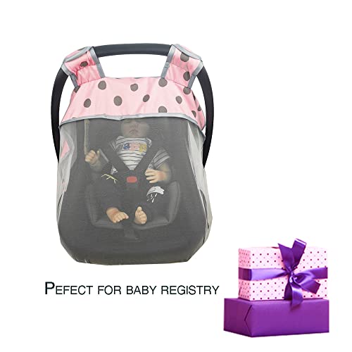 image for DODO NICI Mosquito Net for Baby Car Seats –Car seat net for Newborn 