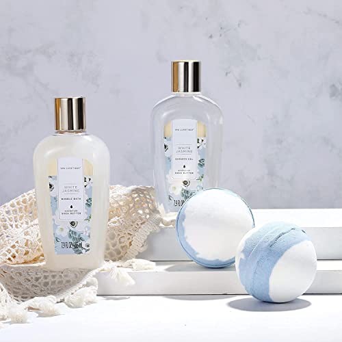 Spa Gift Baskets, Spa Luxetique Spa Gifts For Women, 15Pcs Spa Gift Set Includes Bath Bombs, Essential Oil, Hand Cream, Bath Salt And Luxury Tote Bag, Mothers Day Gifts For Mom #TOP7