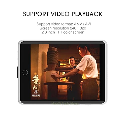 RUIZU M6 Full Touch Screen Bluetooth MP3 Player 8 GB/16 GB Portable Audio Music Player Com Speaker F