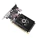 VBESTLIFE 1GB Grafikkarte, DDR3 64 Bit GPU, 589/500 MHz PCIE 1.1 X16 Gaming-Grafikkarte, Desktop-Computer-Grafikkarte mit HDMI-, DVI- und VGA-Anschlüssen