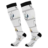 Nota: lavado regular, lavable a máquina. Estos calcetines son un artículo indispensable para personas que están de pie durante largas horas o que dedican mucha energía al estilo de vida deportivo y fitness. Te proporcionaremos el servicio más satisfactorio, por favor ten la seguridad de comprar.