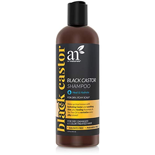 artnaturals Black Castor Oil Shampoo – (12 Fl Oz   355ml) – Strengthen, Grow and Restore – Jamaican Castor – For Color Treated Hair