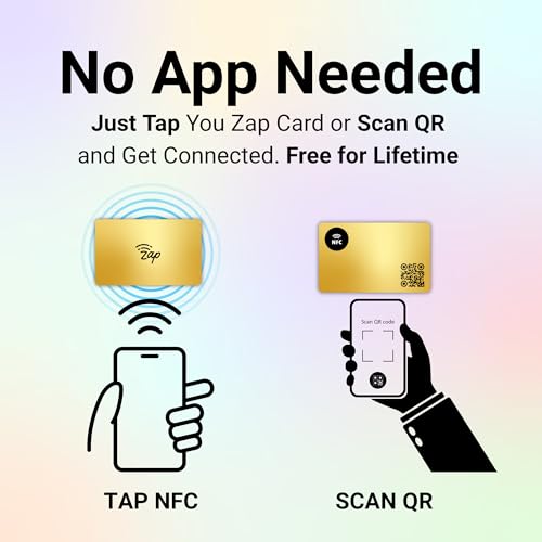 tinydabba custom with own design Zap NFC Smart Digital Business Card by tinydabba - 3