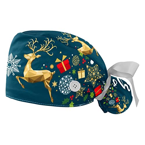 Chapeaux bouffants de Noël pour illuminer le quotidien des soignants