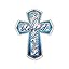 Blue Blessed Iron Style