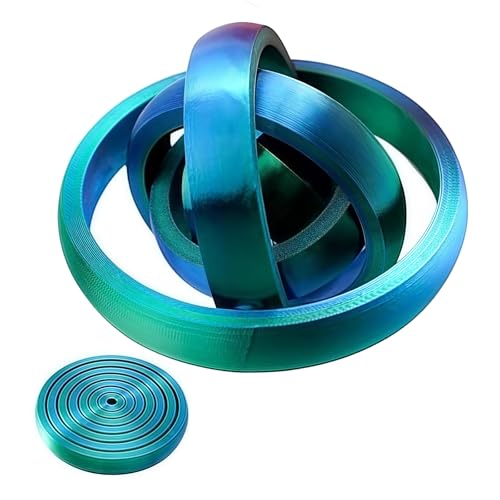 3D Printed Fidget Toy for Adults – Ultimate Stress Relief Spinner with 360° Rotation, Perfect as Adult Fidget Toys for Anxiety & Focus – Durable 3D Printed Toys for Office, Home & Travel