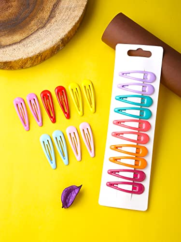 20 Pcs Snap Hair Clips Set for Kids & Teens