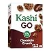 Kashi GO Chocolate Crunch Breakfast Cereal - Vegan, Non-GMO Project Verified, 12.2 Oz Box