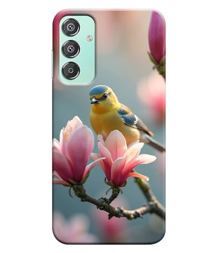 Image of Sparrow Birds Nature Printed Hard Back Case Cover Compatible for Samsung Galaxy F15 5G / M15 5G| Samsung M15 / F15 5G (Multicolor) - D1669
