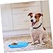 HANABASS Double Cat Bowl Integrated Water Moat Ant Pet Feeding Dish for Small Dogs and Cats Stylish Design for Outdoor Use