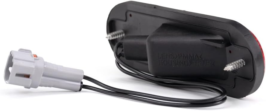 KarParts360 For Toyota RAV4 Side Marker Light Assembly 1996 1997 98 99 2000 Driver Side | Rear | Red | TO2860109 | 81760-42010