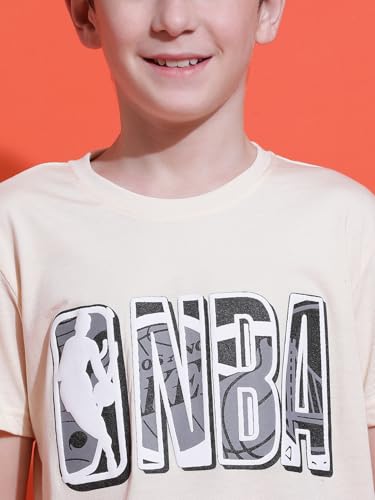 Image of Li'l Tomatoes Boys 100% Cotton Night Suit | Summer T-Shirt & Shorts Set | Soft & Breathable Sleepwear | 9-16 Years
