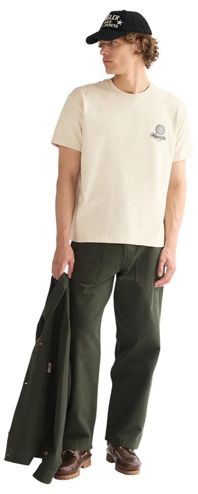 Wrangler Vintage tee Camiseta Hombre (Pack de 1)