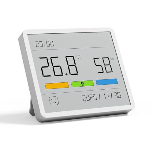 ATuMan TH1 Digital Hygrometer Thermometer, Indoor Temperature Humidity Gauge with 3.67