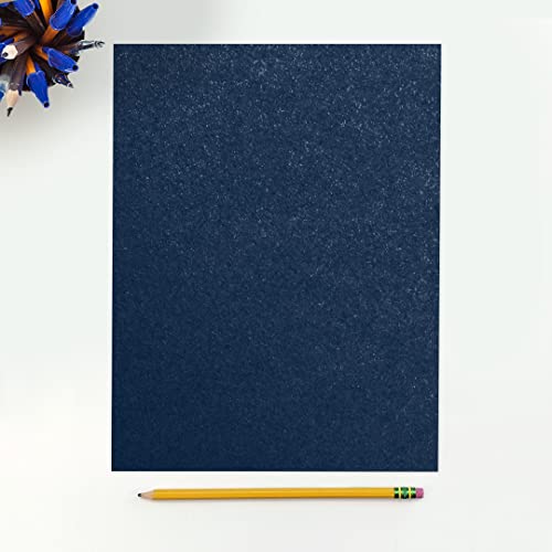 Luxpaper 8.5" X 11" Cardstock | Letter Size | Lapis Metallic - Stardream | 105Lb. Cover (192Lb. Text) | 500 Qty #TOP2