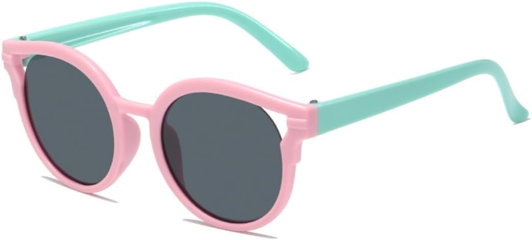 Sunglasses Boys Girls Round Sunglasses Kids Vintage Sunglasses Protection Classic Cat Eye Sun Glasses