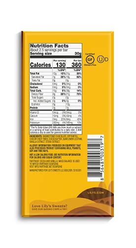 Variety 70% Dark Chocolate Bar Sampler By Lily's | Stevia Sweetened, No Added Sugar, Low-Carb, Keto Friendly | 70% Cocoa | Fair Trade, Gluten-Free & Non-Gmo | 2.8 Ounce, 4-Pack #TOP1