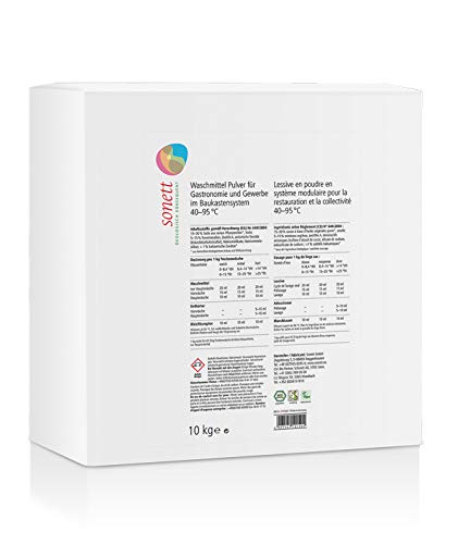 Sonett Waschmittel Konzentrat Pulver Gastronomie und Gewerbe 10 kg