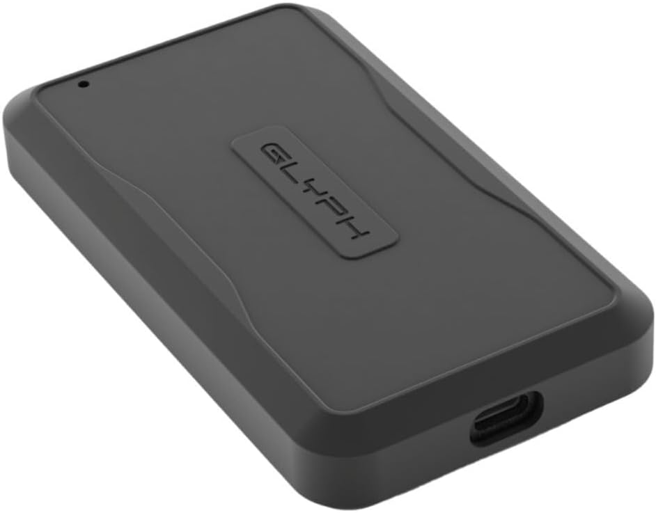 Glyph Atom PRO External NVMe SSD V2 with 3000 MBPS Transfer Speed, Thunderbolt 3 Connectivity, and Rugged Design (2TB, Black) Glyph Atom PRO External NVMe SSD V2 with 3000 MBPS Transfer Speed, Thunderbolt 3 Connectivity, and Rugged Design (2TB, Black)