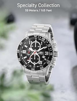 Invicta Relógio masculino 14875 Specialty cronógrafo preto