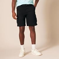Amazon Essentials Herren 25,4cm Classic Fit Cargo-Shorts mit Taschen, Schwarz, 33W – Ansicht 6