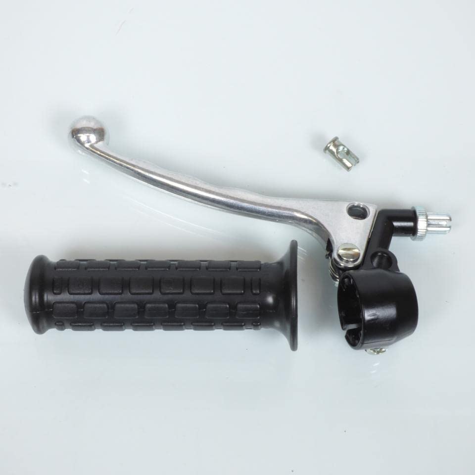 Cocotte gauche poignée complète levier d'embrayage ou frein compatible avec moto cyclo vintage