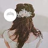 Zoom IMG-2 zgyozmng bridal crown zircon crystal Zoom IMG-2 zgyozmng bridal crown zircon crystal