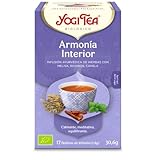 Yogi Tea, Armonía Interior - Infusión Ayurveda - Sin cafeína - 17 bolsitas (30,6g)