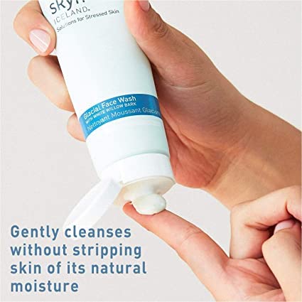 Skyn Iceland Glacial Face Wash: Creamy Foaming Cleanser To Refresh, Soothe & Purify Stressed Skin, 150Ml / 5 Oz #TOP2
