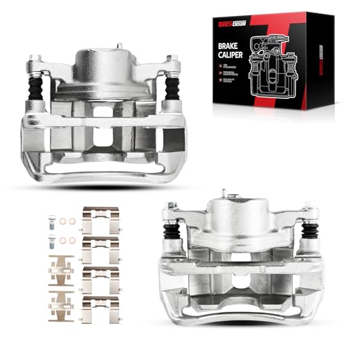 Torchbeam Front Brake Calipers Set for Honda 1997-2001 CR-V, Honda 1997-2001 Prelude, Honda 1995-1998 Odyssey, Front Left and Front Right Calipers Replace # 19B1461+19B1460