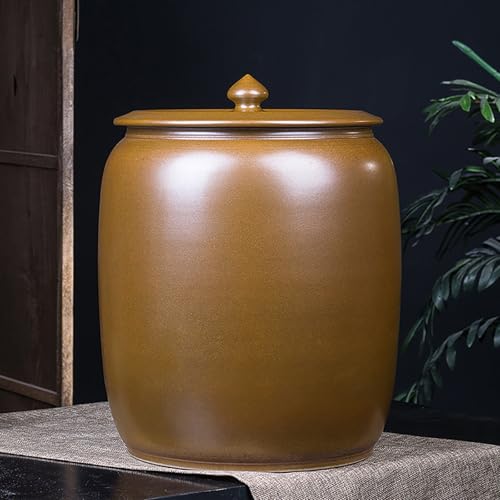 Caja de almacenamiento de arroz y tarros herméticos para alimentos secos como harina