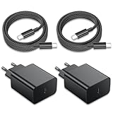 【Protection Multicouche, Sécurisé et Fiable】Ce 45W USB C chargeur pour Samsung impressionne par son concept de sécurité intelligent : il prévient la surchauffe grâce à une technologie de refroidissement spécifique, bloque les surtensions et interrompt immédiatement les courts-circuits. Chargez en toute sécurité, sans craindre pour vos appareils pour Samsung S25. Notre 45W chargeur rapide pour Samsung garantit une charge sûre, sans compromis. En tant que chargeur USB-C fiable, il combine une puissance de 45W avec un système de protection avancé qui protège vos appareils en permanence. Ce chargeur rapide USB-C pour Samsung S24 dépassera vos attentes