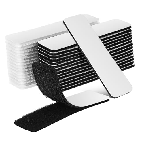 WOONEKY 48 個強力接着 丸角魔術テープ 両面接着 ポリエステル ナイロン製