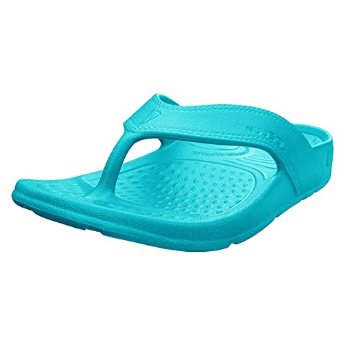 Image of NUUSOL Unisex Cascade Flip Flops; Non-Slip Hiking /Plantar Fasciitis Footwear; Soft Cushion, Lightweight & Comfortable; Arch Support & Textured Footbed, Pain Relief for Joint, Neck & Back Injuries