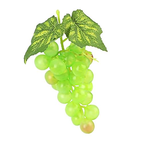 racimos de uvas artificiales, uvas artificiales realistas - Decoración de mesa de uva artificial realista | Manojos de uvas naturales y duraderos, negros, violetas, verdes