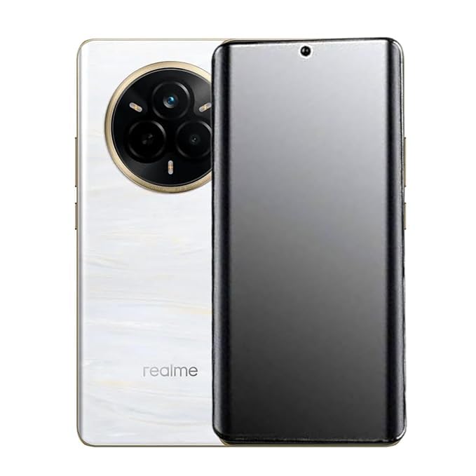 Image of Blacksheep High Sensitivity Hydrogel Screen Protector Compatible with Realme 14 Pro 5G Matte Transparent Soft TPU Protective Film [Fingerprint Unlock Compatible] [Clear HD]