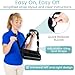 Vive Shoulder Sling with Abduction Pillow - Rotator Cuff Sling and Shoulder Immobilizer - Pain Relief After Surgery, Sublexion, Dislocated or Broken Arm - Adjustable Support with Exercise Ball (Large)