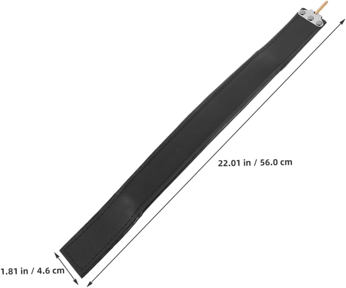 Left Hand Strap Black PU for Bass Accordion Musicians